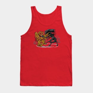 Alien Fighting Tank Top